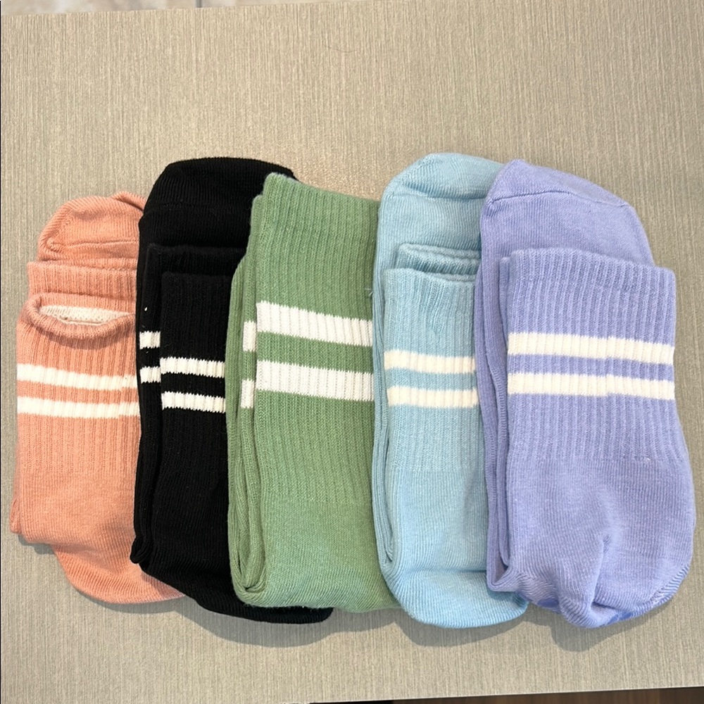 Pilates Grip Socks NWOT